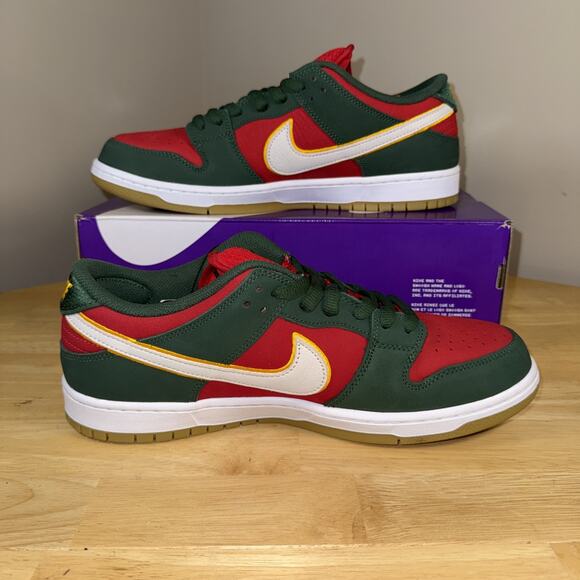 Nike Dunk Premium SB Low Seattle Supersonics Size 12 FZ1287-300 NIB main image 8